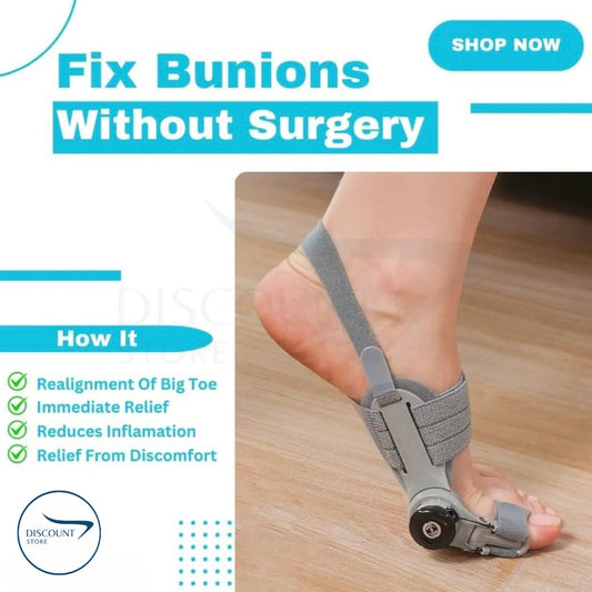 Pain Relief Bunion Toe Corrector - (IMPORTED W/O KNOB)