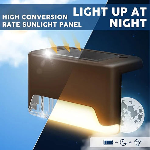 Wireless Solar Deck Lights