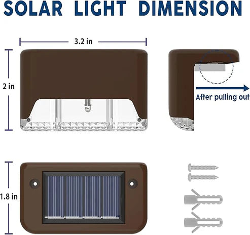 Wireless Solar Deck Lights