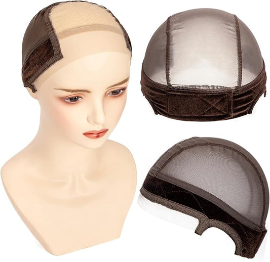 SecureFit Wig Cap with Grip Band