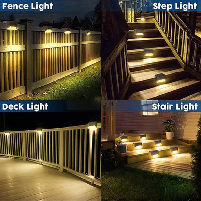 Wireless Solar Deck Lights