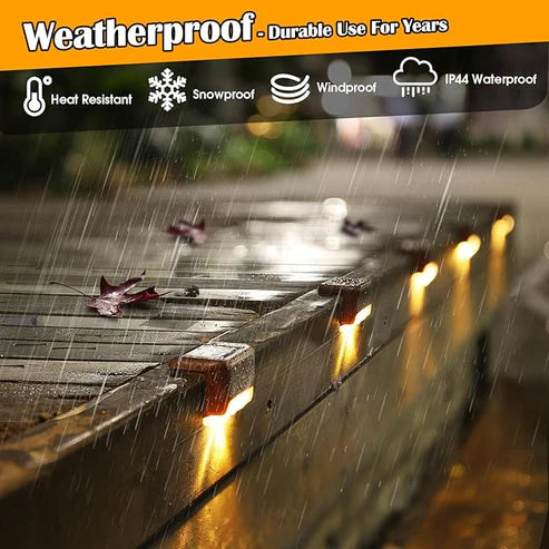 Wireless Solar Deck Lights