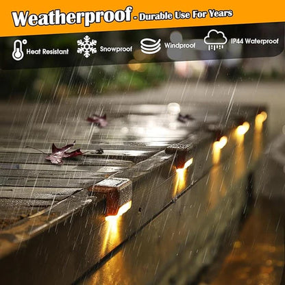 Wireless Solar Deck Lights