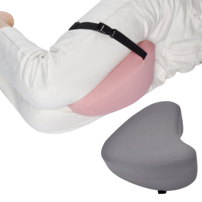 Heart-Shaped Memory Foam Pregnancy Support Pillow – Ergonomic Leg & Knee Support
