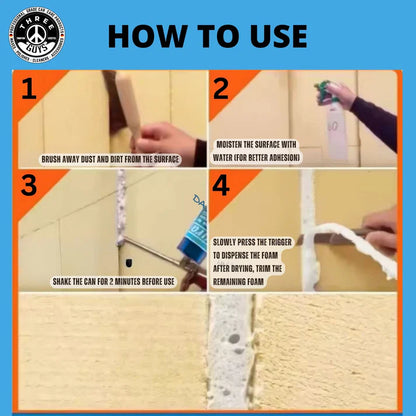 PU Foam Sealant – Insulate, Seal & Protect | THREE GUYS - German Engineered